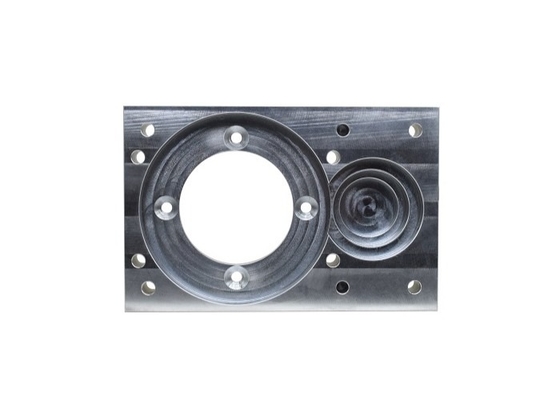 0.01mm High Precision Machining Parts Aluminum Alloy Motor Mounting Base